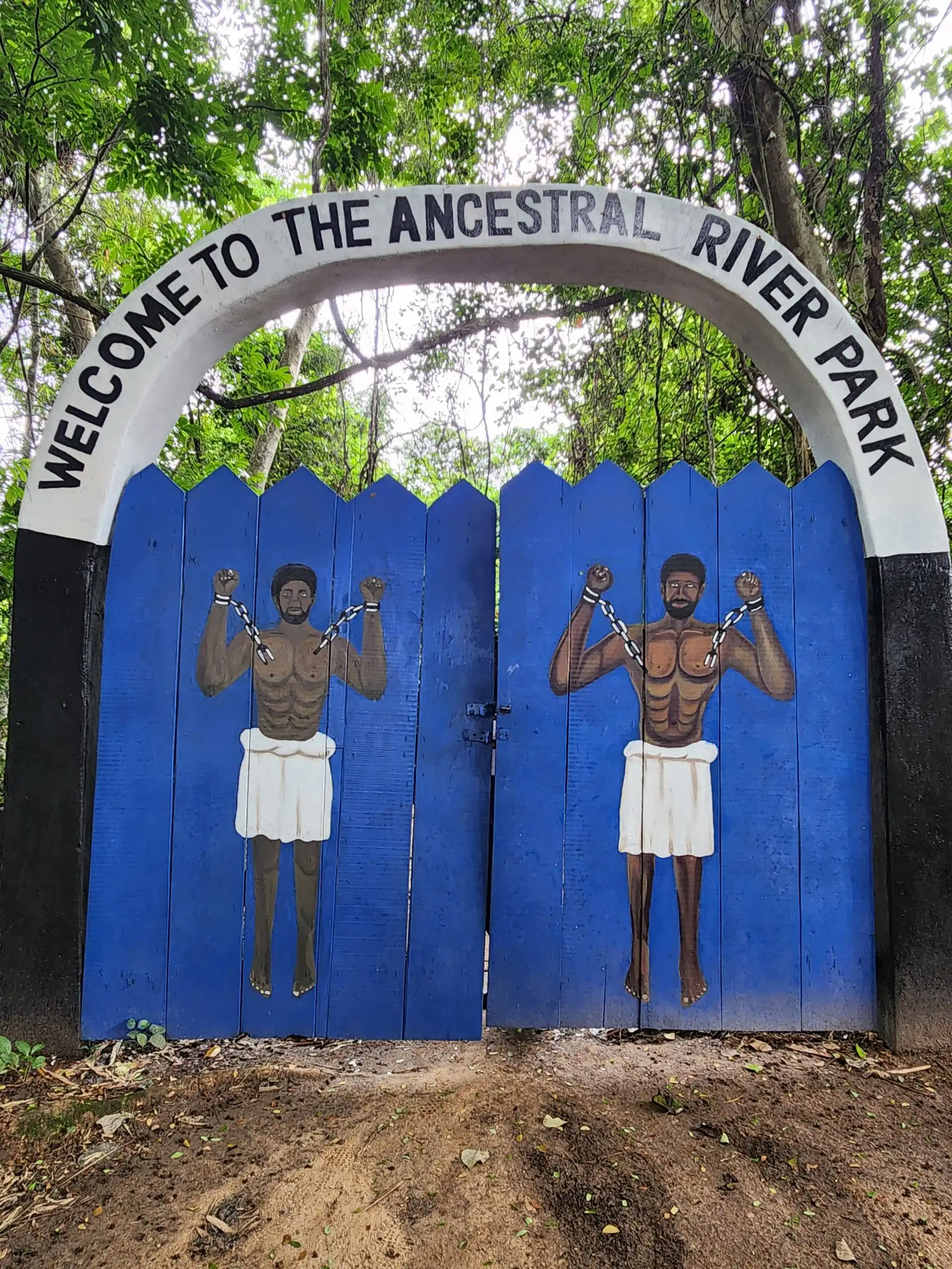 Ancestral River Park entrance