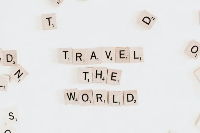 Travel the world tiles