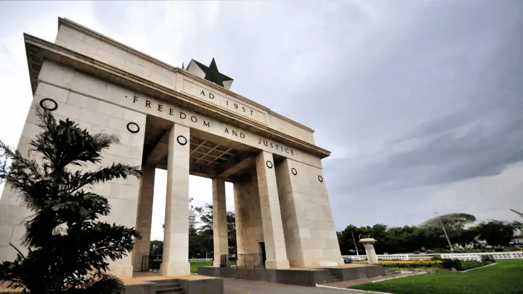 Independence Arch Accra Ghana